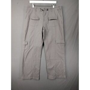 Forever 21 Mens Grey Straight Leg Cargo Pants XL NWT 005023170305